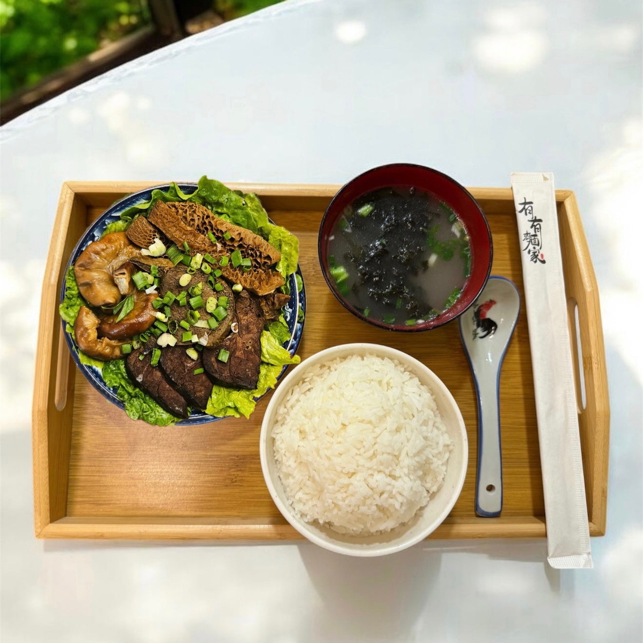 五香牛雜飯 - 附送 {養顏紫菜湯一碗}